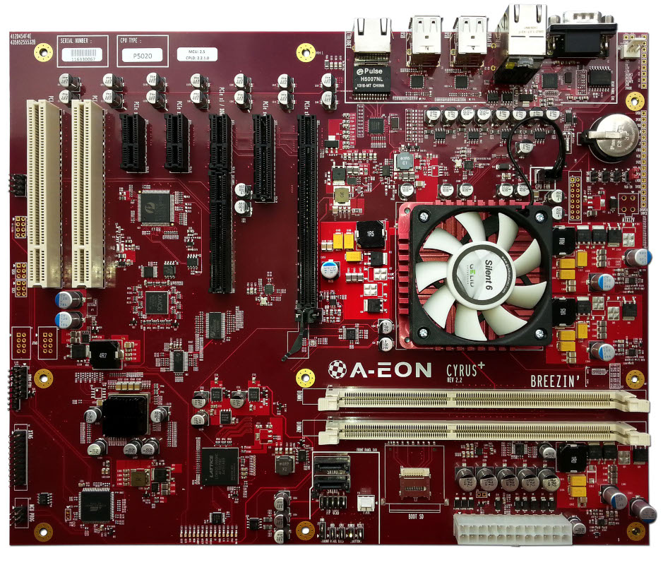 X5000 Cyrus 2.2 motherboard