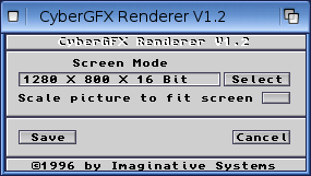 CyberGFXRenderer preferences