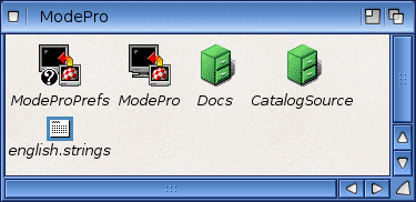 Running ModePro and ModeProPrefs