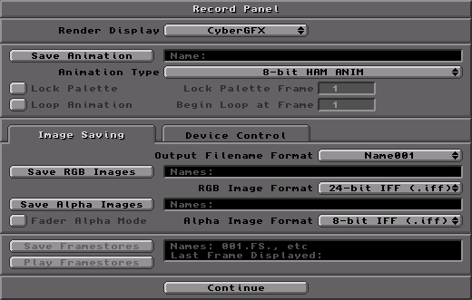 Set the CyberGfx renderer